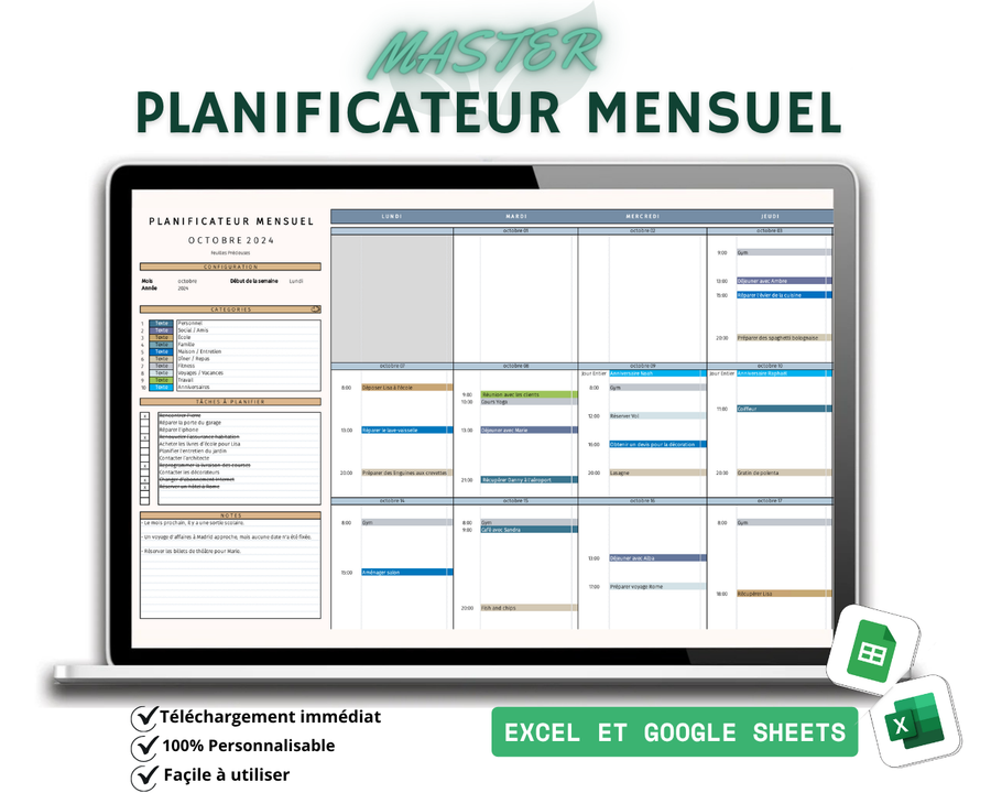 Pack Organisation ultime